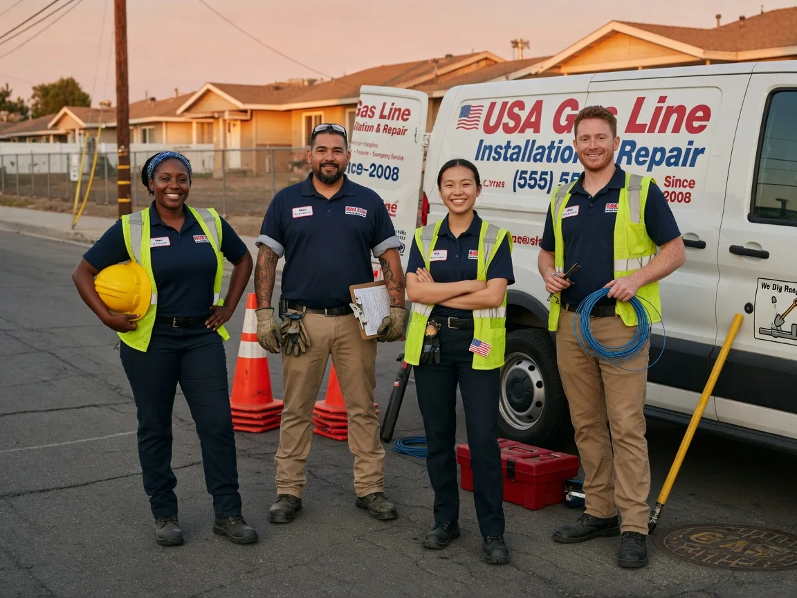 Gas Line Installation company in Force, PA